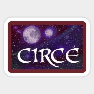 Circé Two Moons Sticker